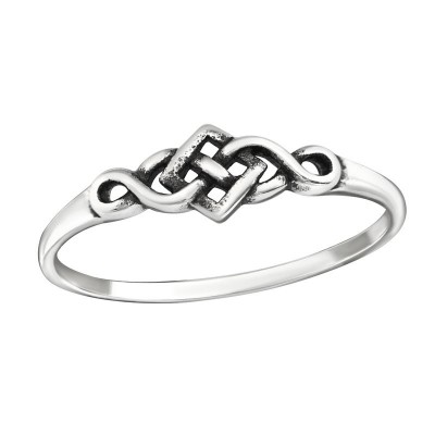 Kelta motívumos ezüst gyűrű - 32295EKW