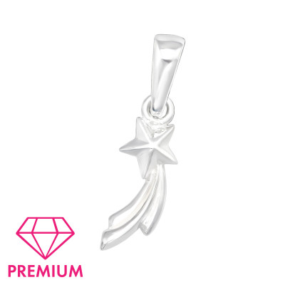 Ezüst hullócsillag gyerek medál Ezüst hullócsillag gyerek medál