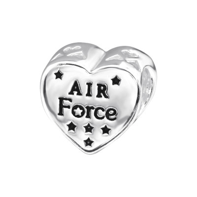 Air Force 925 ezüst charm karkötőre fűzhető