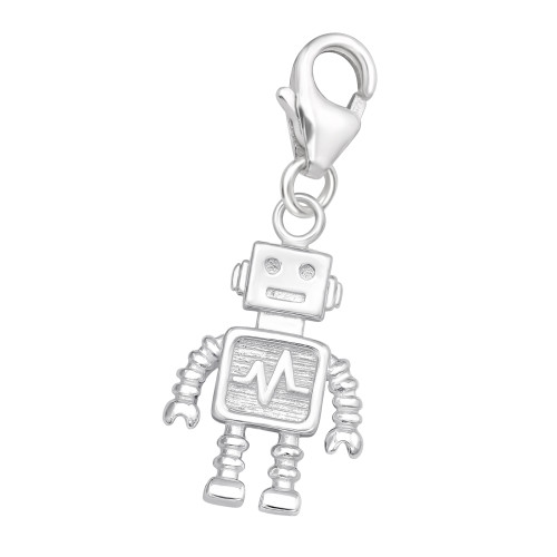 Robot 925 ezüst kapcsos amulett Robot 925 ezüst kapcsos amulett