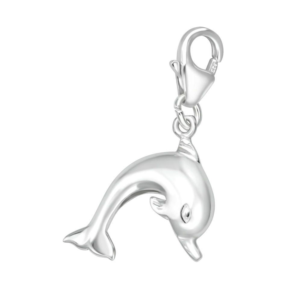 Delfin 925 ezüst kapcsos amulett Delfin 925 ezüst kapcsos amulett