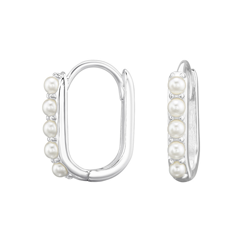 Huggies 925 ezüst karika fülbevaló, 2 mm x 13 mm – sima Huggies 925 ezüst karika fülbevaló, 2 mm x 13 mm – sima