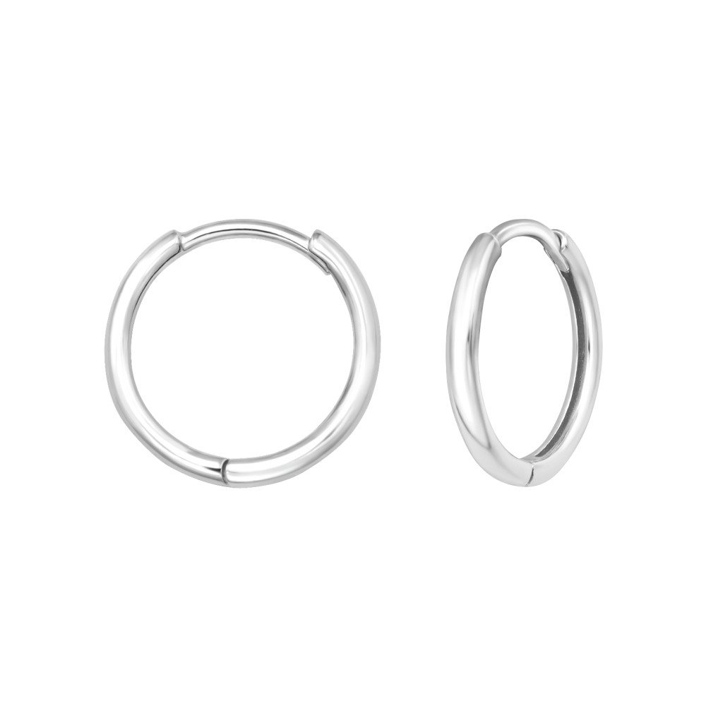 Huggies 925 ezüst karikafülbevaló, 1.8 mm x 14 mm – minimal Huggies 925 ezüst karikafülbevaló, 1.8 mm x 14 mm – minimal