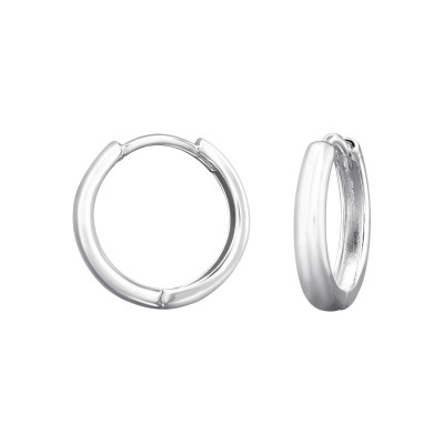 Huggies 925 ezüst karikafülbevaló, 3 mm x 13 mm – letisztult Huggies 925 ezüst karikafülbevaló, 3 mm x 13 mm – letisztult