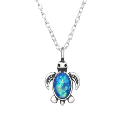 Teknős ezüst nyaklánc - 45 cm Teknős ezüst nyaklánc - 45 cm